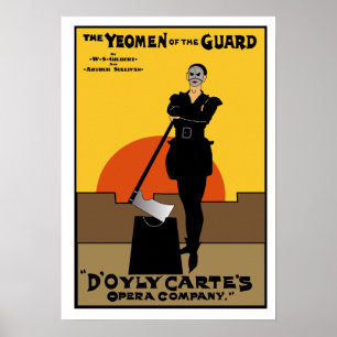 Póster Yeomen del Poster de imitación de la guardia