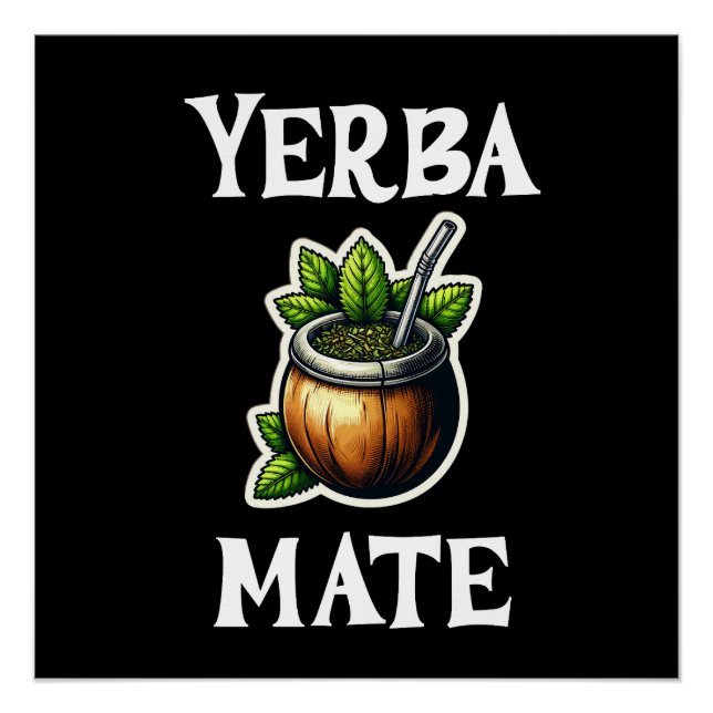 Póster Yerba Mate (Anverso)