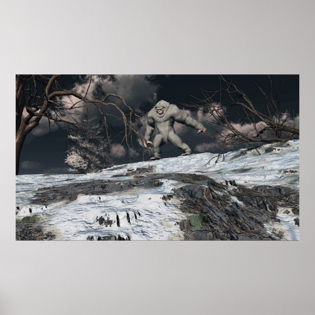 Póster Yeti (Frente)