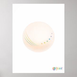 Póster YeWa Poster - Kreis der Klarheit