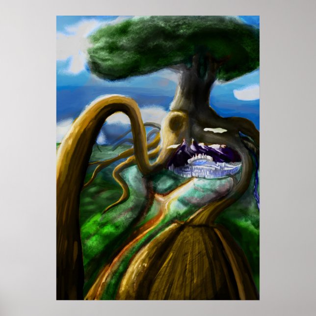 Póster Yggdrassil (Frente)