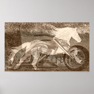 Póster Yhorsepoder