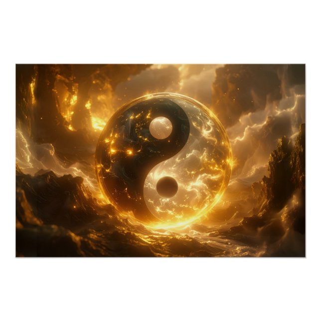 Póster YIN AND YANG - Yijing - (Anverso)