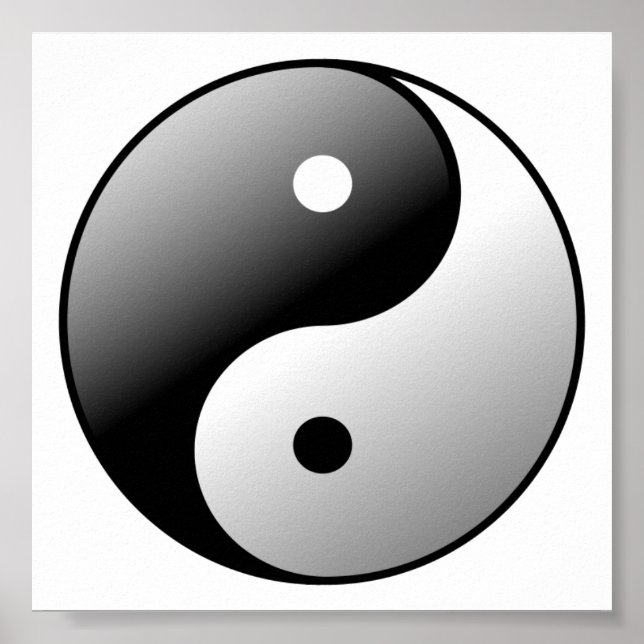 Póster Yin y Yang (Frente)