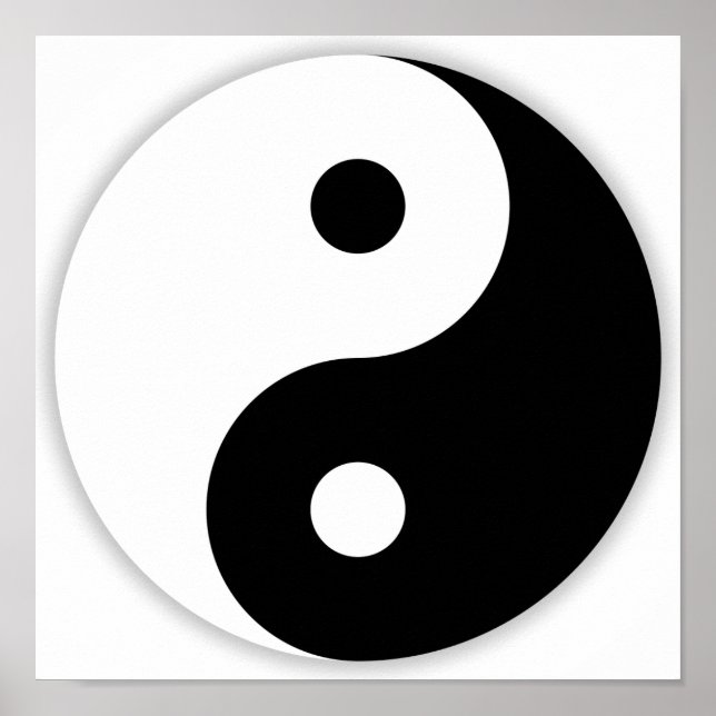 Póster Yin y Yang (Frente)