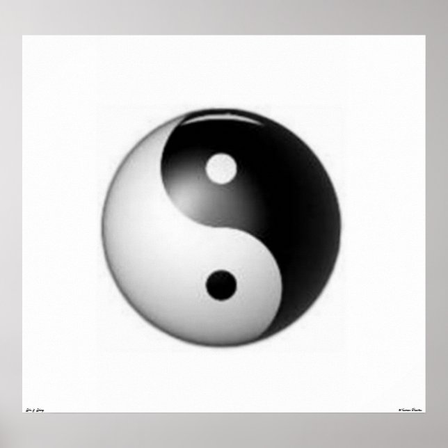 Póster Yin y Yang Poster (Frente)