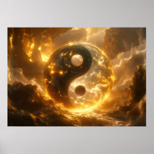 Póster YIN Y YANG - Yijing -