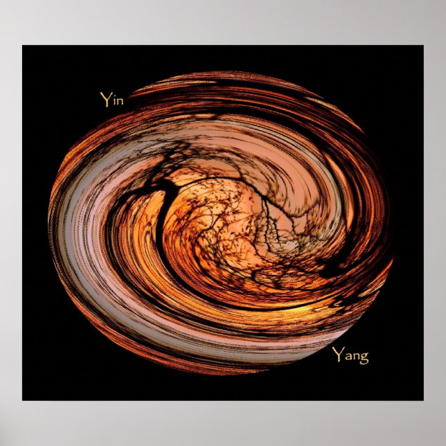 Póster Yin Yang (Frente)