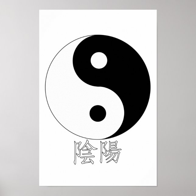 Póster Yin Yang (Frente)