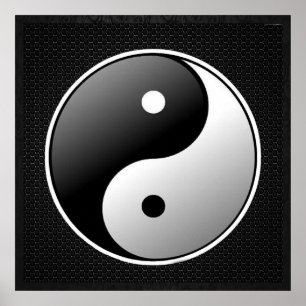 PÓSTER YIN YANG 3D
