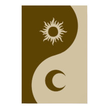 Yin-yang de sol y luna