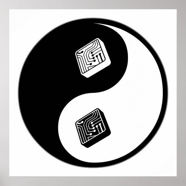 Póster Yin Yang Electronics (Frente)