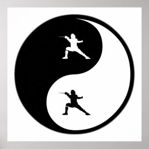 Póster Yin Yang Fering