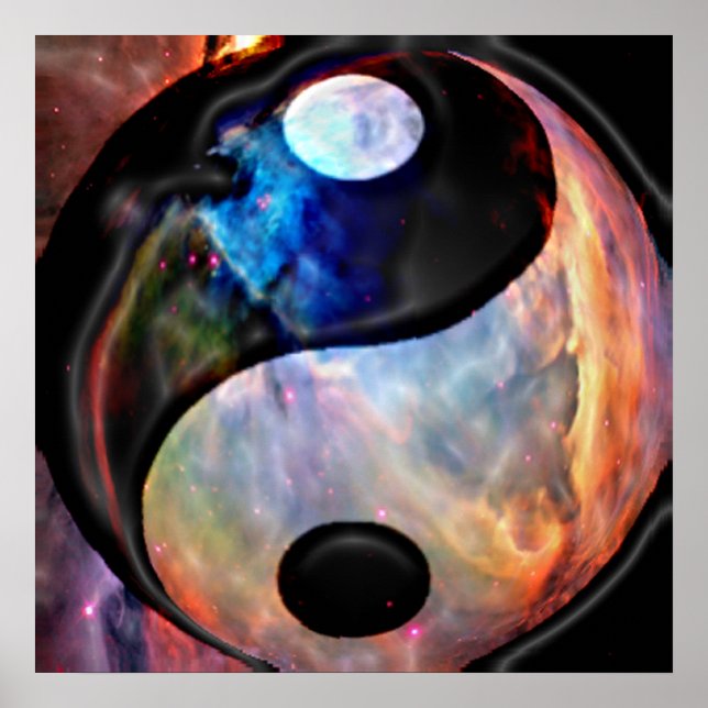 Póster Yin Yang Nebula Poster (Frente)