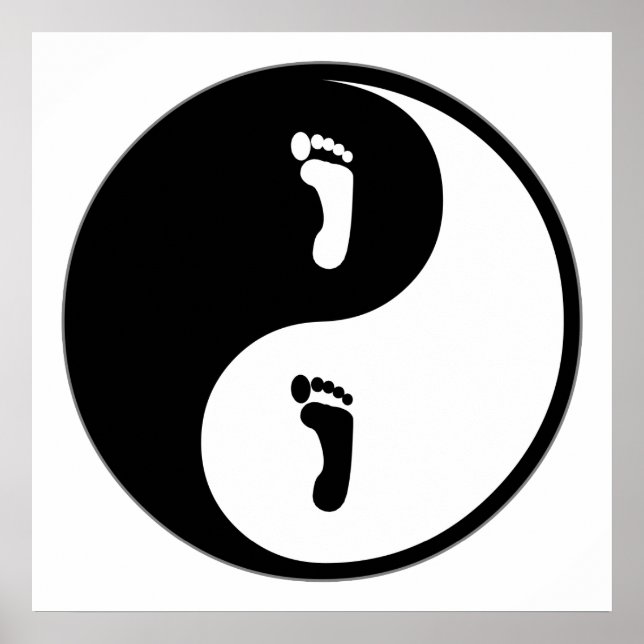 Póster Yin Yang Podiatry (Frente)