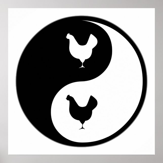 Póster Yin Yang Poultry (Frente)
