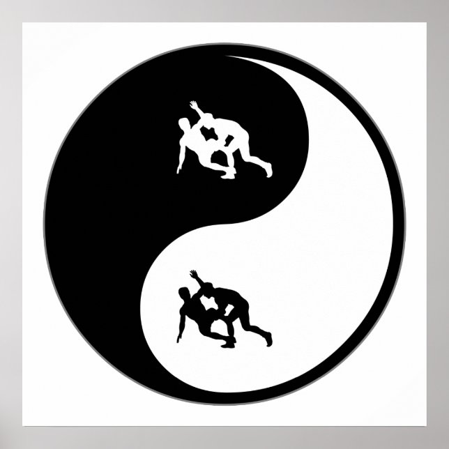 Póster Yin Yang Wrestling (Frente)