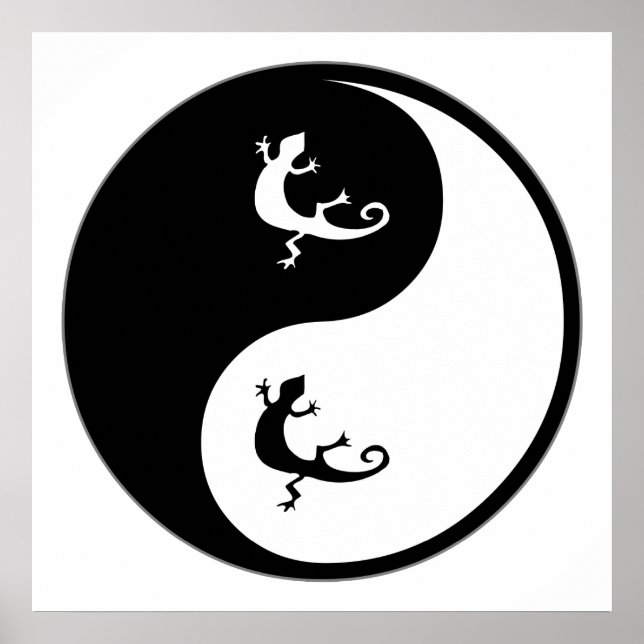 Póster Yin Yang Zoology (Frente)