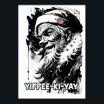 Póster Yippee Ki Yay Navidades divertidos citan cultura p<br><div class="desc">Yippee Ki Yay Funny Navidades Cita Pop Culture Ilustracion Santa Claus / Papá Noel viene a la ciudad, ¡y se está tomando las risas! Prepárense para una feliz buena época llena de graciosas payasadas y Navidades animando // #NaumovskiArt #SantaClaus #Santa #Xmas #Funny #FunnyChristmas #Quote #FunnyXmas #YippeeKiYay #Ilustracion #art #MerryChristmas #ChristmasTime...</div>