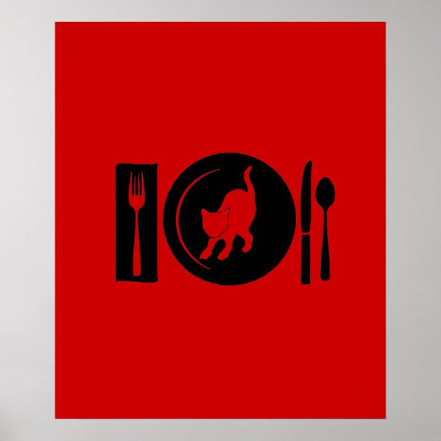 Póster Yo como... (Frente)