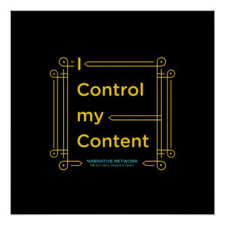 poster "Yo controlo mi contenido"