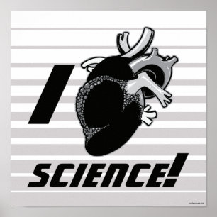 Póster Yo (Corazón Anatómico) Ciencia
