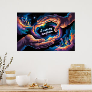 Póster Yo creo mi propio futuro
