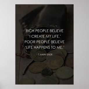 Póster Yo creo mi vida frente a la vida que me pasa