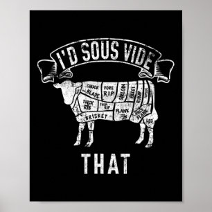 Póster Yo diría que ese agujereador de carne