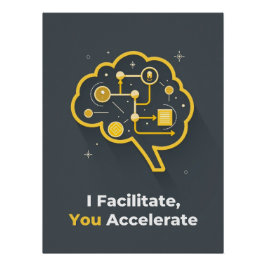 Póster Yo Facilito, Tú Aceleras