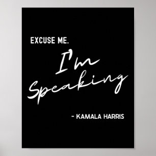 Póster Yo hablo de las mujeres internacionales de Kamala