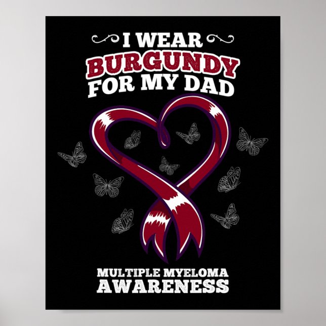 Póster Yo Llevo Blo De Conciencia Sobre Mieloma Múltiple  (Frente)