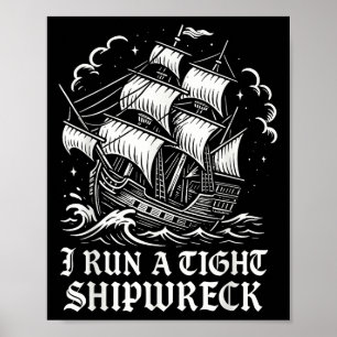 Póster Yo Manejo Un Fuerte Creciente Pirate Quo Sarcástic