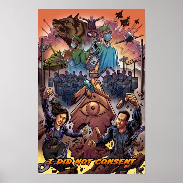 Póster Yo No Concuerdo Con El Poster De Vídeo Musical (Frente)