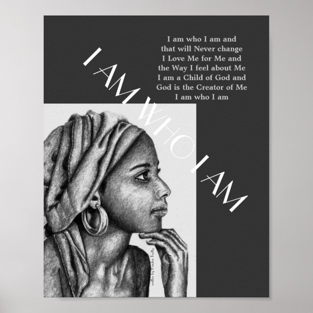 Póster Yo soy (Frente)