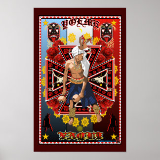 Póster Yoeme Yaqui Deer Dancer Art print poster