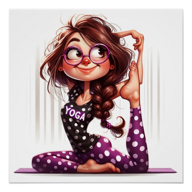 PÓSTER YOGA (Anverso)