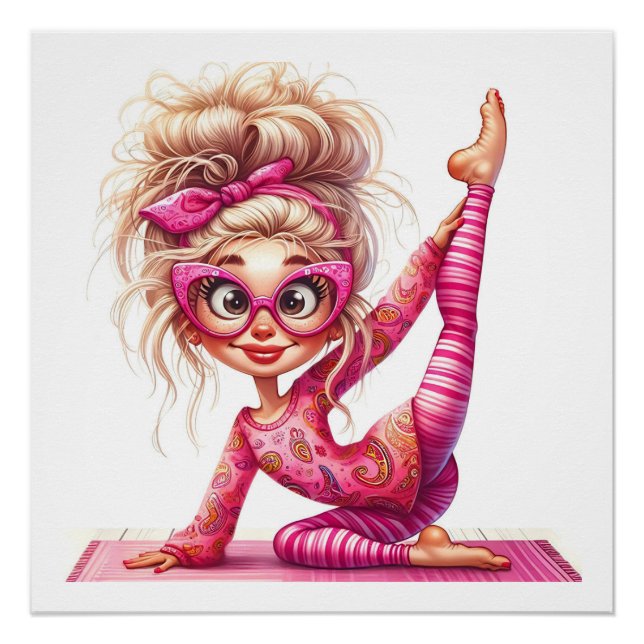 PÓSTER YOGA (Anverso)