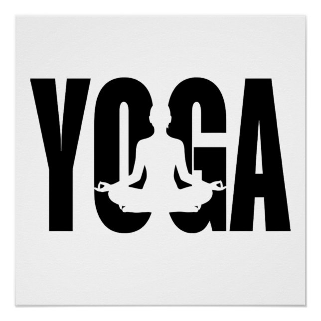 Póster Yoga. (Anverso)
