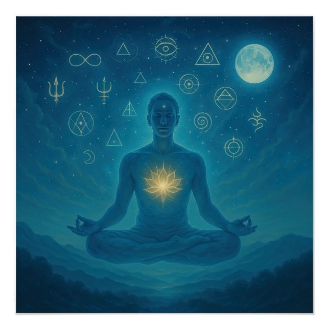 Póster Yoga Dream (Anverso)