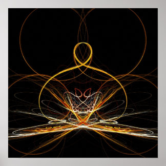 Póster Yoga espiritual - Poster