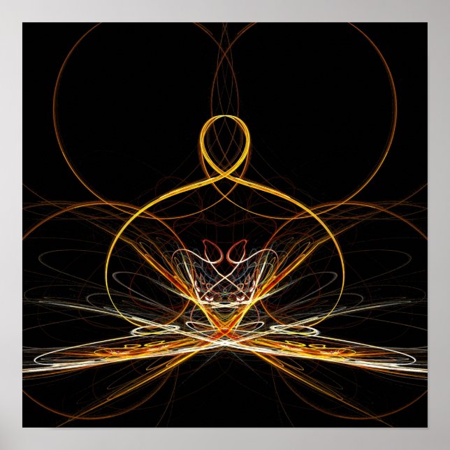 Póster Yoga espiritual - Poster (Frente)