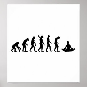 Póster Yoga Evolution