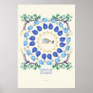 Póster yoga Garden II