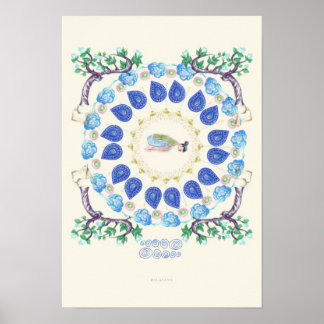 Póster yoga Garden II