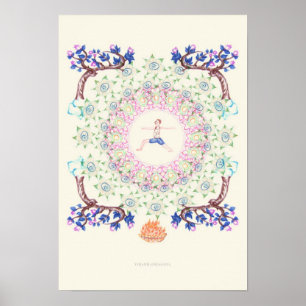 Póster yoga Garden IV