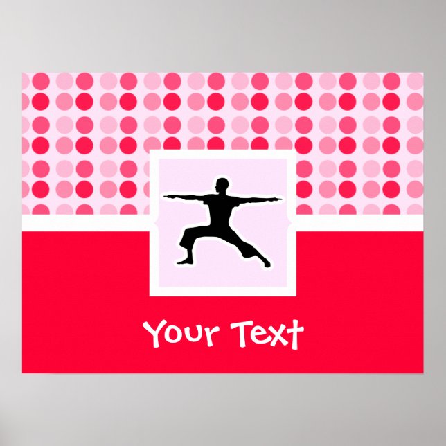 Póster Yoga lindo (Frente)