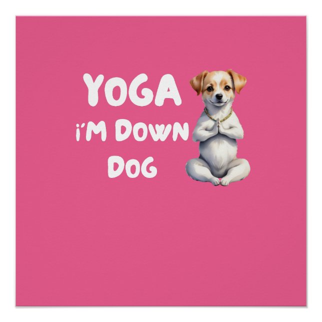 Póster Yoga Lover Gift | Camisa Para Los Amantes Del Yoga (Anverso)