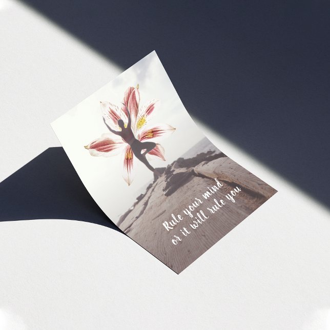 Póster Yoga Meditation Quote Poster (Subido por el creador)