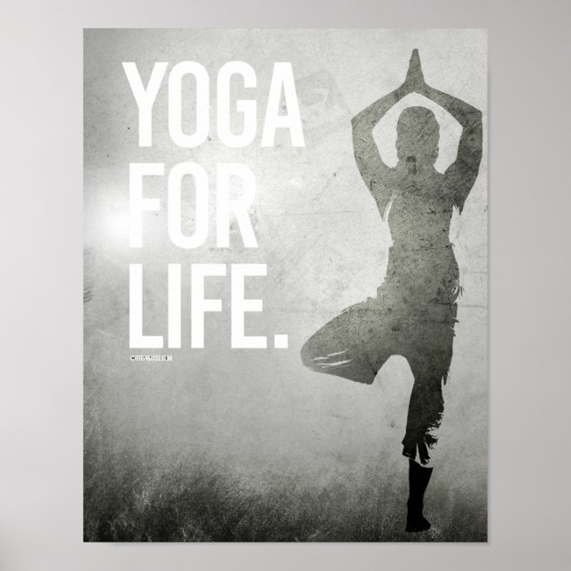 Póster Yoga para la vida - Yoga Fitness -.png (Frente)